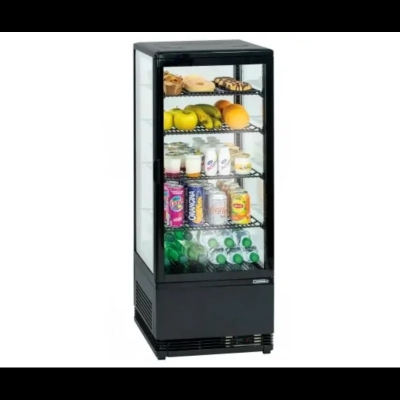 VITRINE RÉFRIGÉRÉE POSITIVE 98L NOIRE